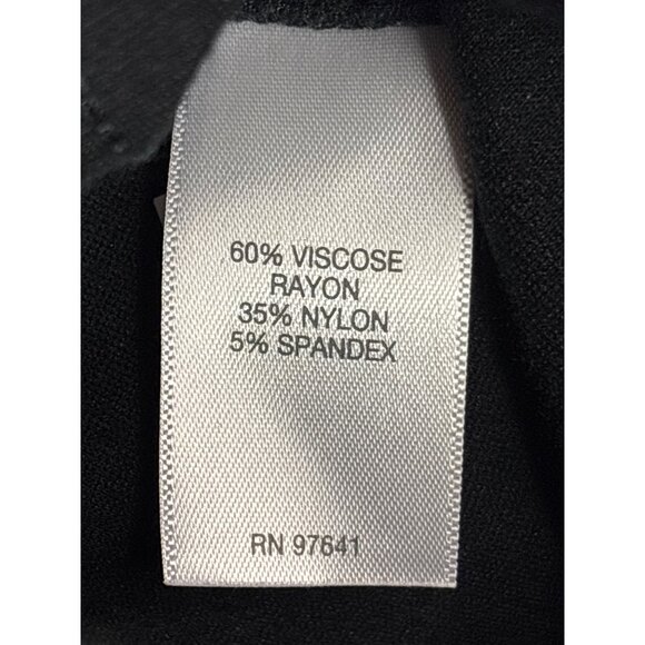 J. Jill Womens Black Slim Leg Ponte Pants Size XS Pull On Elastic Waist - Picture 4 of 5